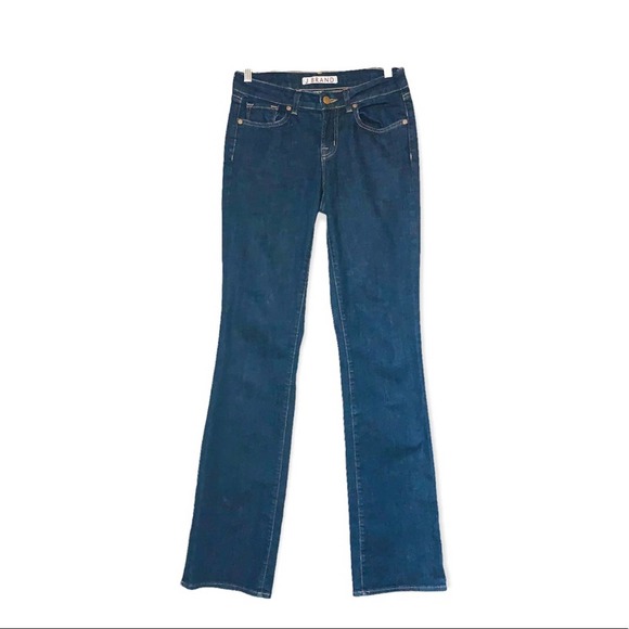 J Brand Curvy Fit Boot Leg Dark Wash Jeans Size 28 - Picture 1 of 8